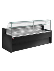 Diamond Gekoelde toonbank met rechte ruit 90° en onderkoeling +4°+6° | 1000x800x1220mm.