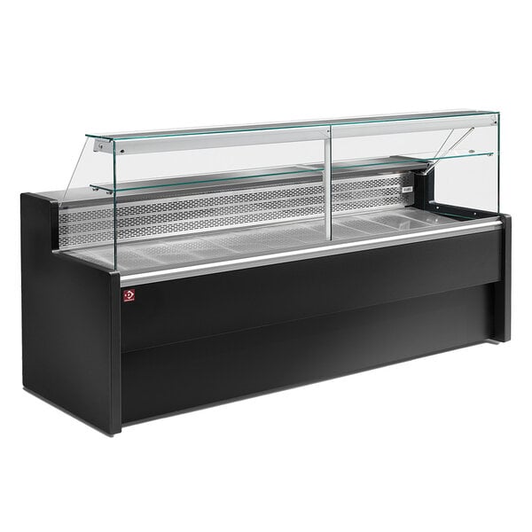 Diamond Diamond Gekoelde toonbank met rechte ruit 90° en onderkoeling +4°+6° | 1000x800x1220mm.