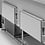 Diamond Diamond Gekoelde toonbank met rechte ruit 90° en onderkoeling +4°+6° | 1000x800x1220mm.