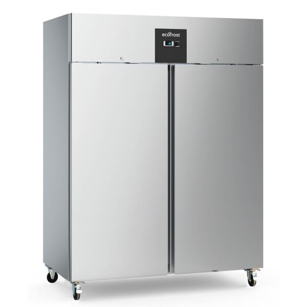 Combisteel Koelkast met 2 deuren en met wielen 1410 liter | 1480x830xH2010mm