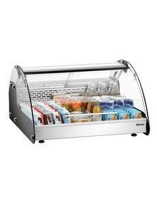 Bartscher Koelvitrine met schuifdeuren aan voor- en achterzijde |  10 °C |  700x880xH410