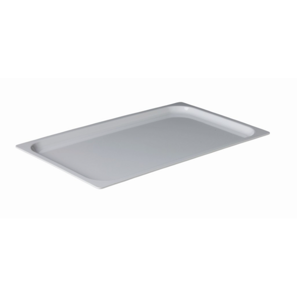 Melamine serveerplateau GN1/1 wit | 53 x 32.5 x H2cm.