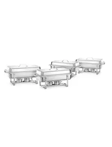Hendi Chafing dish met kunststof handvat GN1/1  | Set van 4