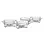 Hendi Hendi Chafing dish met kunststof handvat GN1/1  | Set van 4