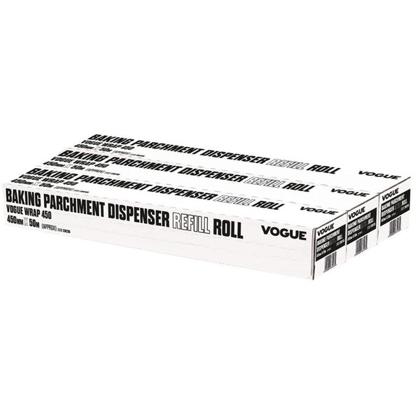 Vogue Vogue Bakpapier voor Wrap450 dispenser 50 meter | Per 3 stuks