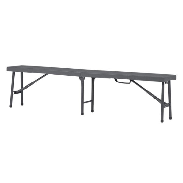 ZOWN Klapbank New Classic: opvouwbaar - 180 cm | Antraciet |
