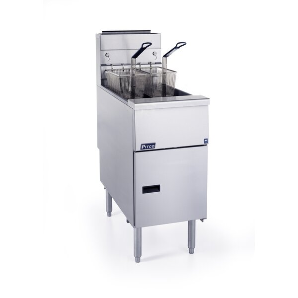 Pitco Pitco Propaangas friteuse VF35 Millivolt (G30/31 NL) 18 liter |  Energiezuinig 35% minder gas