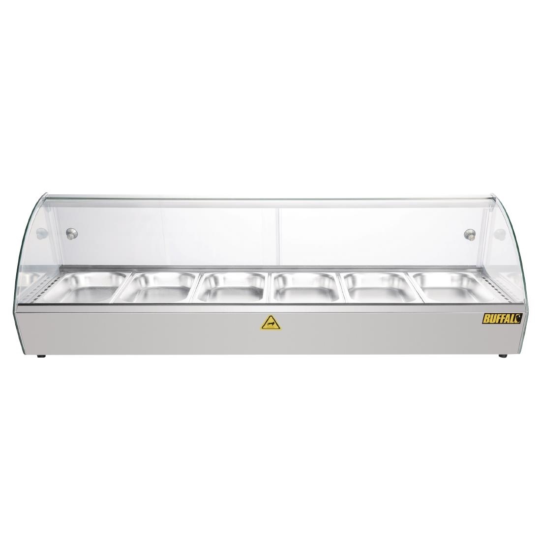 Buffalo Buffalo warmhoudvitrine 68L | 112.7x42x33.6(H)cm | CW148, foto 2 van 6