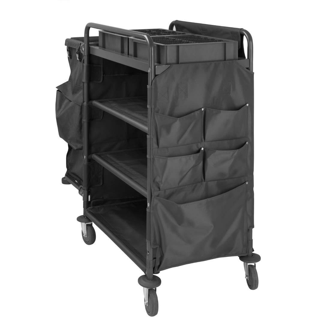 Jantex Jantex Compact Schoonmaaktrolley | 111x49x112.5(H)cm | HX253