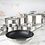 Vogue Vogue Cook Like A Pro 5-Delige Roestvrijstalen Inductiepannenset | SA693