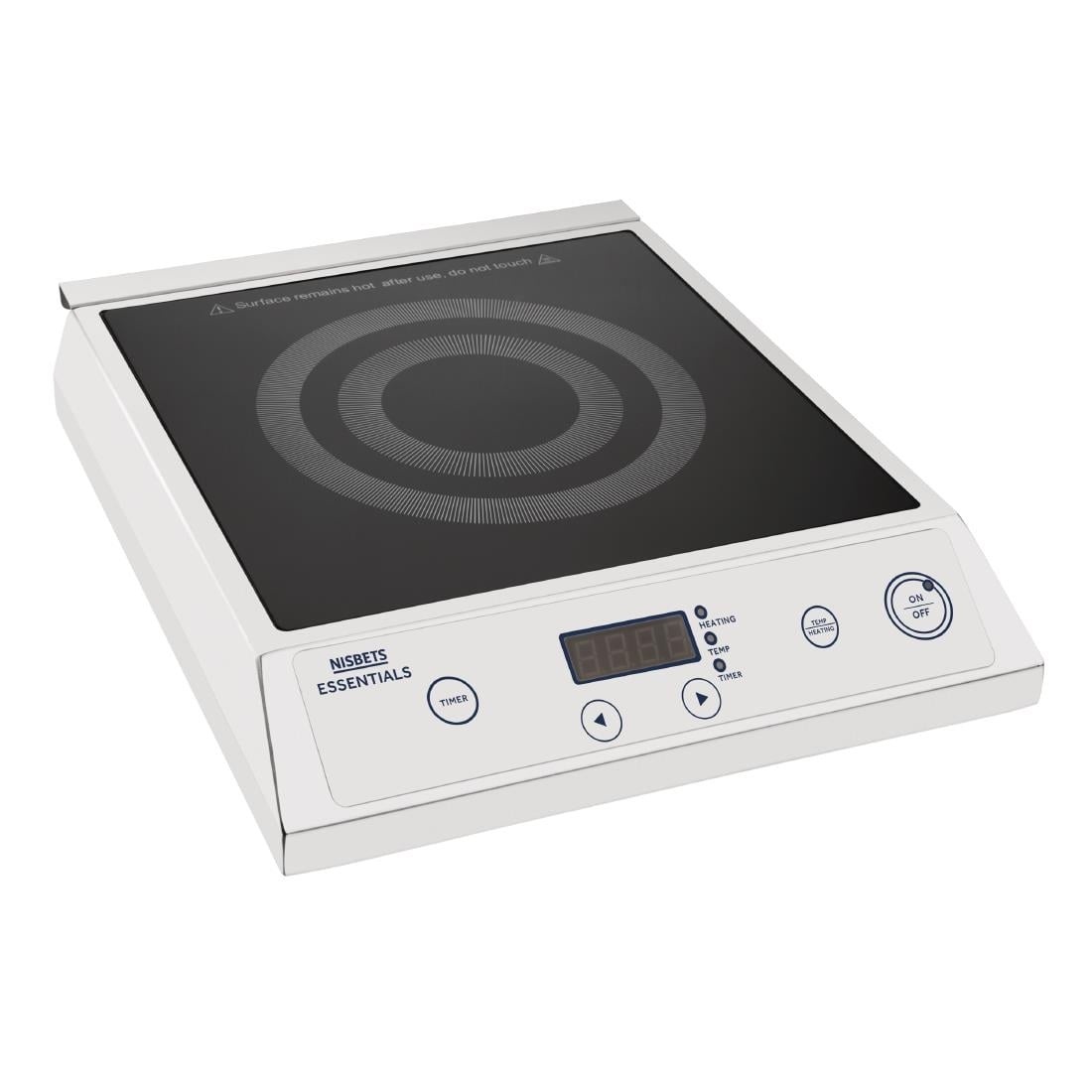 Nisbets Essentials Nisbets Essentials inductiekookplaat | 32x36.8x8.3(H)cm | DA610