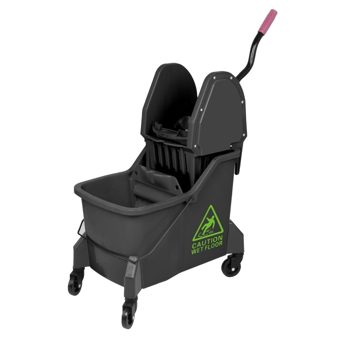 Jantex Jantex dweilemmer met twee compartimenten en pers Groen 30L | JB544, foto 2 van 6