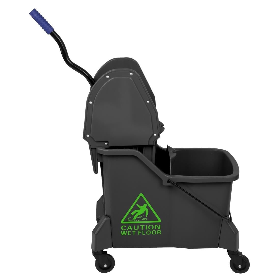 Jantex Jantex dweilemmer met twee compartimenten en pers Groen 30L | JB544, foto 3 van 6