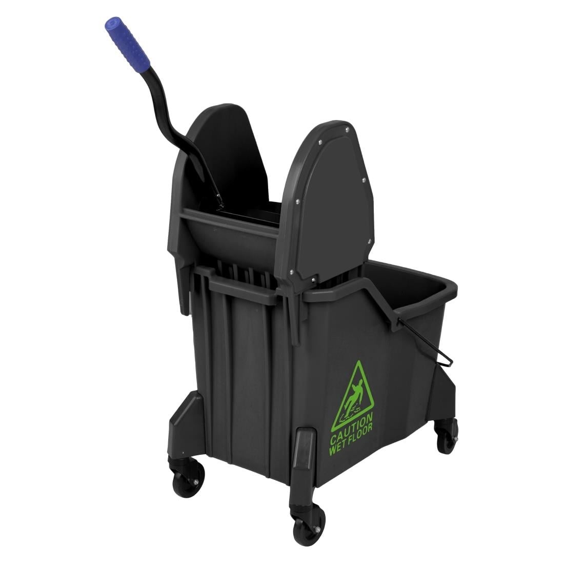 Jantex Jantex dweilemmer met twee compartimenten en pers Groen 30L | JB544, foto 4 van 6