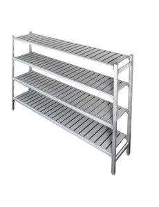 Combisteel Rekwerk stelling met 4 etages | Diepte is 450 mm.