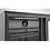 Hendi/Arktic Backbar koelkast met schuifdeuren | Arktic | 158L | Zwart | 220-240V/160W | 900x520x(H)870mm