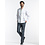 Chaud Devant Koksbroek | Chivano Grey Stretch | Grijs | Slim fit | Heren