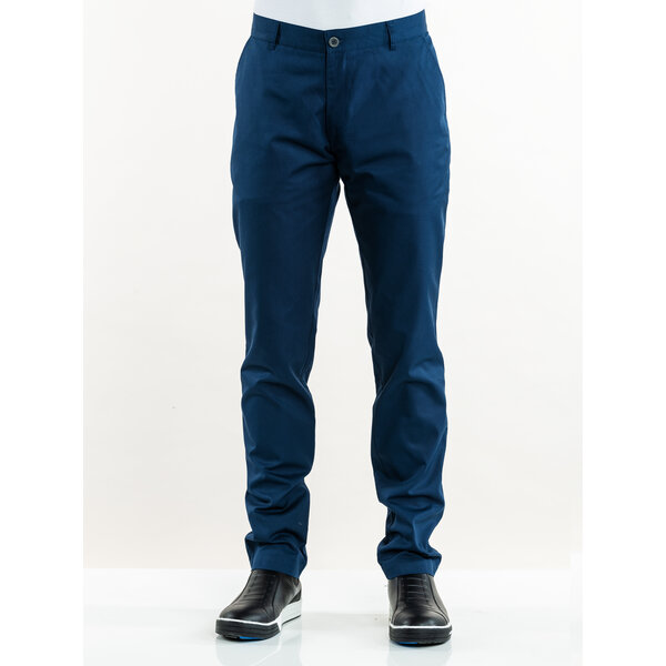 Chaud Devant Koksbroek | Marino | Blauw | Rechte pijpen | Heren