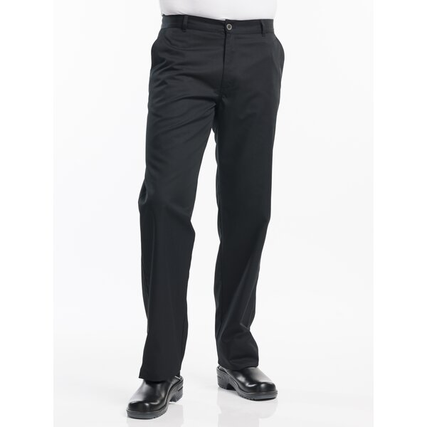 Chaud Devant Koksbroek | Nero | Zwart | Rechte pijpen | Heren