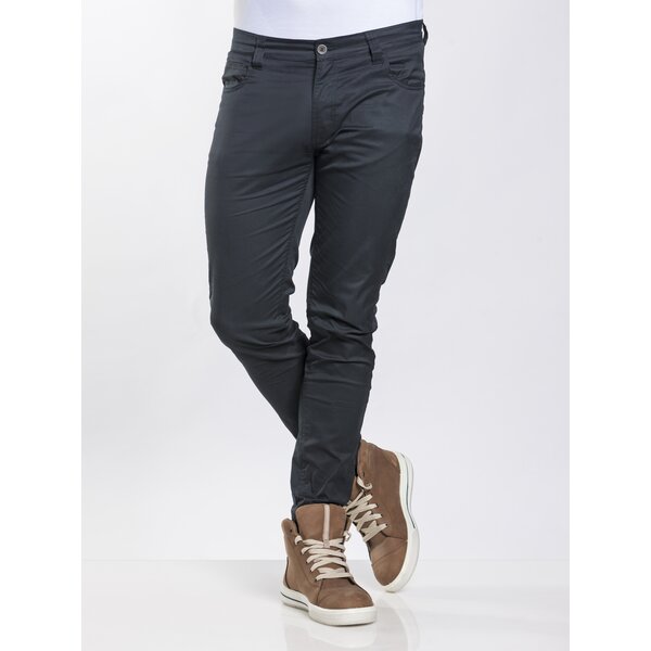 Chaud Devant Koksbroek | Skinny REG Black Stretch | Zwart | Skinny fit | Heren
