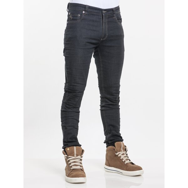 Chaud Devant Koksbroek | Skinny REG Jogg Denim Black Stretch | Zwart | Skinny fit | Heren