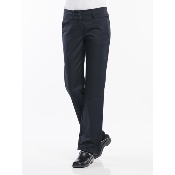 Chaud Devant Koksbroek | Lady Black Stretch | Zwart | Rechte pijpen | Dames
