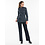 Chaud Devant Koksbroek | Lady Black Stretch | Zwart | Rechte pijpen | Dames