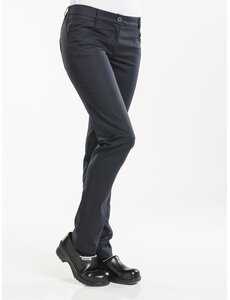 Chaud Devant Koksbroek | Lady Skinny Black Stretch | Zwart | Rechte pijpen | Dames