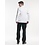 Chaud Devant Koksbuis | Salerno White | Wit | Getailleerde pasvorm | Lange mouw | Heren