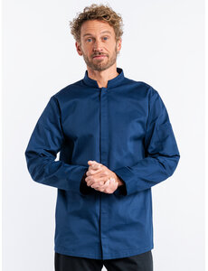 Chaud Devant Koksbuis | Sabor Navy | Blauw | Rechte pasvorm | Lange mouw | Heren