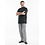 Chaud Devant Koksbuis | Hilton Poco Black Short Sleeve | Zwart | Rechte pasvorm | Korte mouw | Heren