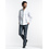 Chaud Devant Koksbuis | Noble FX White Stretch | Wit | Getailleerde pasvorm | Lange mouw | Heren