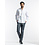 Chaud Devant Koksbuis | Noble FX White Stretch | Wit | Getailleerde pasvorm | Lange mouw | Heren
