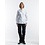 Chaud Devant Koksbuis | Lady Noble FX White Stretch | Wit | Getailleerde pasvorm | Lange mouw | Dames