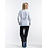 Chaud Devant Koksbuis | Lady Noble FX White Stretch | Wit | Getailleerde pasvorm | Lange mouw | Dames