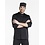 Chaud Devant Koksbuis | Riva FX Black Stretch | Zwart | Getailleerde pasvorm | Lange mouw | Unisex