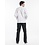 Chaud Devant Koksbuis | Hilton Poco White | Wit | Rechte pasvorm | Lange mouw | Heren