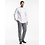 Chaud Devant Koksbuis | Bacio White | Wit | Rechte pasvorm | Lange mouw | Heren