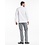 Chaud Devant Koksbuis | Bacio White | Wit | Rechte pasvorm | Lange mouw | Heren