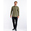 Chaud Devant Koksbuis | Fratello FX Green Stretch | Groen | Getailleerde pasvorm | Lange mouw | Heren