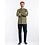 Chaud Devant Koksbuis | Fratello FX Green Stretch | Groen | Getailleerde pasvorm | Lange mouw | Heren
