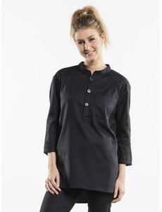 Chaud Devant Koksbuis | Bujutsu Black | Zwart | Getailleerde pasvorm | Driekwart mouw | Unisex