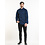 Chaud Devant Koksbuis | Hilton Poco Navy | Blauw | Rechte pasvorm | Lange mouw | Heren