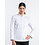 Chaud Devant Koksbuis | Lady Sabor White | Wit | Getailleerde pasvorm | Lange mouw | Dames