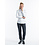 Chaud Devant Koksbuis | Lady Biker FX White Stretch | Wit | Getailleerde pasvorm | Lange mouw | Dames