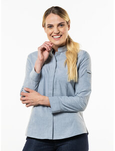 Chaud Devant Koksbuis | Lady Nordic Grey | Grijs | Getailleerde pasvorm | Lange mouw | Dames