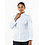 Chaud Devant Koksbuis | Lady Nordic White | Wit | Getailleerde pasvorm | Lange mouw | Dames