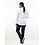 Chaud Devant Koksbuis | Lady Nordic White | Wit | Getailleerde pasvorm | Lange mouw | Dames