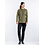 Chaud Devant Koksbuis | Lady Sorella FX Green Stretch | Groen | Getailleerde pasvorm | Lange mouw | Dames