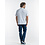 Chaud Devant Koksbuis | Verano FX White Stretch Short Sleeve | Wit | Getailleerde pasvorm | Korte mouw | Heren